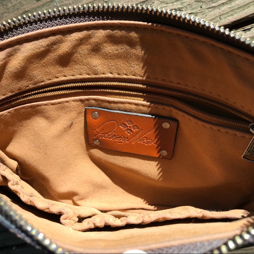 Patricia Nash Cassini Tooled Leather Wristlet - Picture 4 of 8